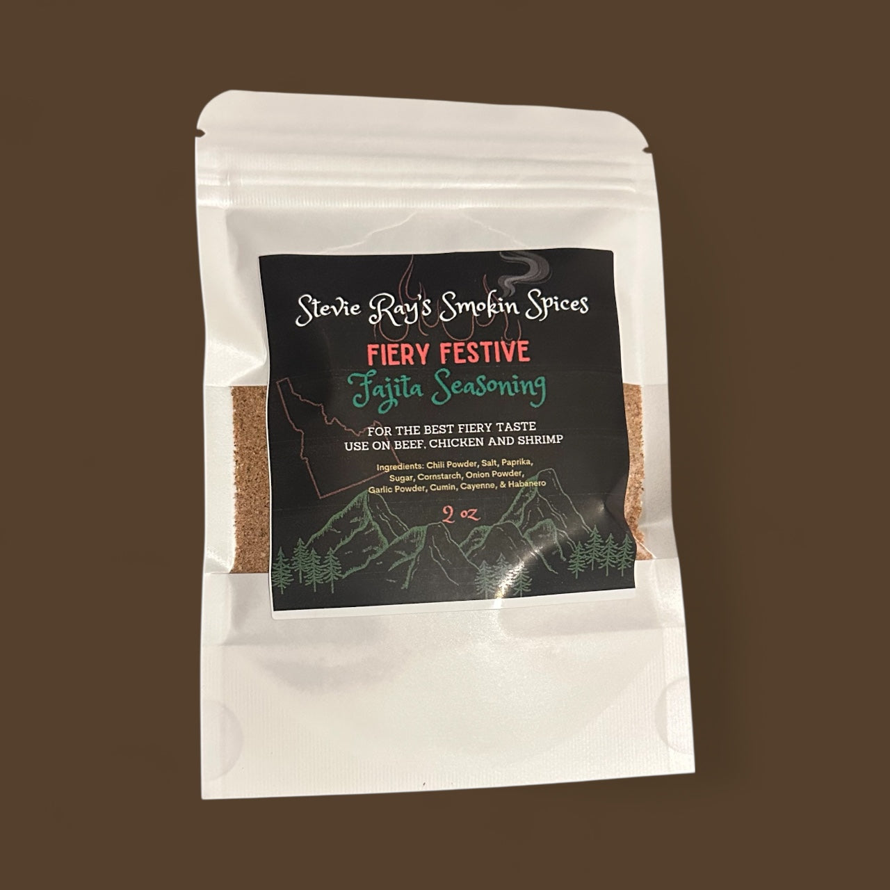 Fiery Festive Fajita Seasoning